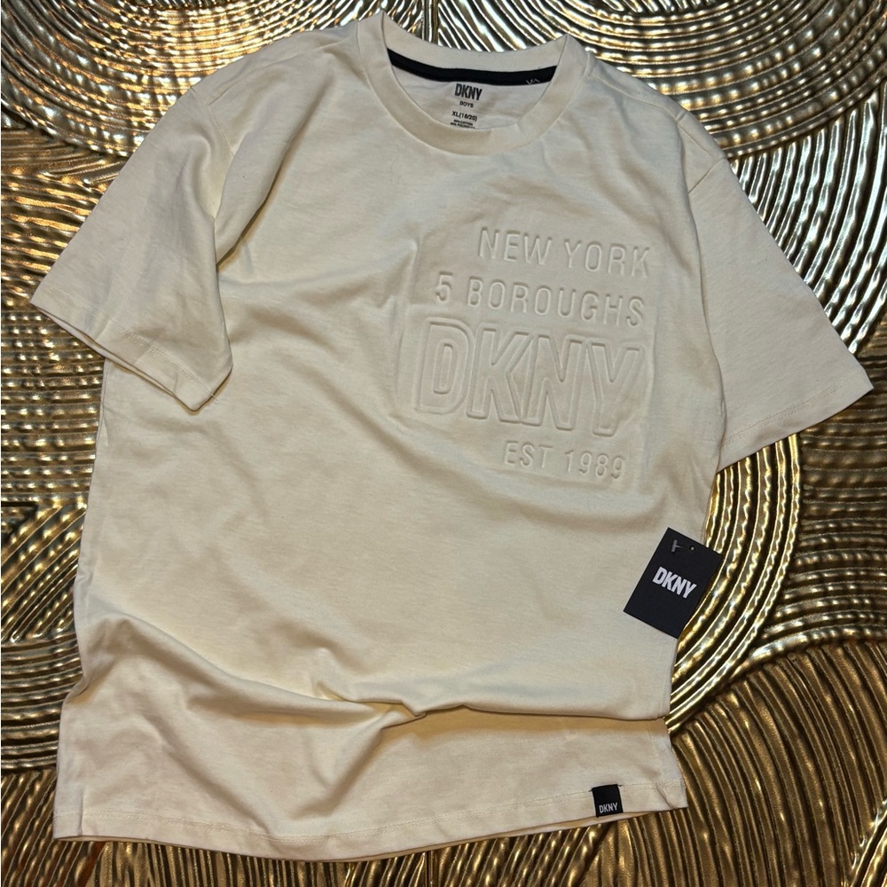 DKNY Cream Boy's T-Shirt
